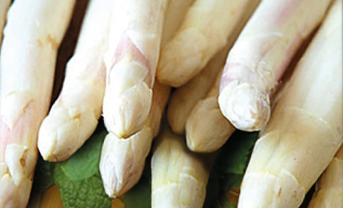 weißer Spargel