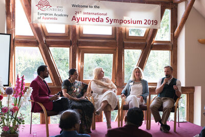Ayurveda Symposium 2019 Podiumsdiskussion