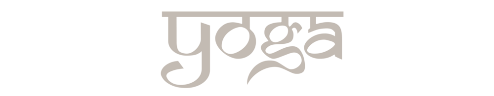 Yoga Schriftzug 