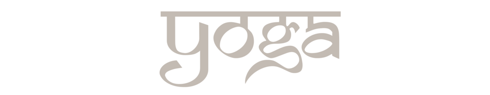 Yoga Schriftzug