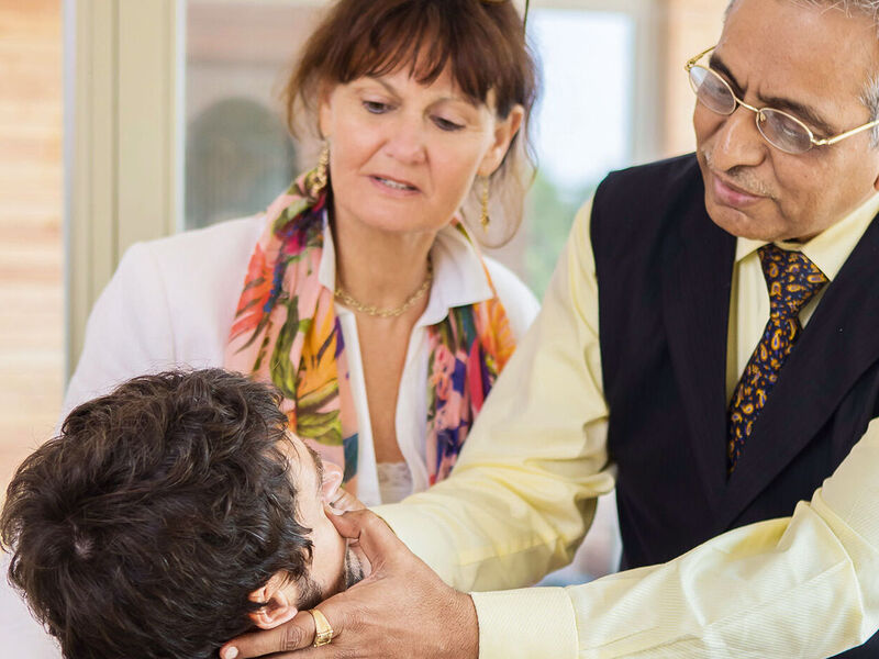 Ayurveda Konsultation bei Dr. Gupta und Petra Eich-Mylo