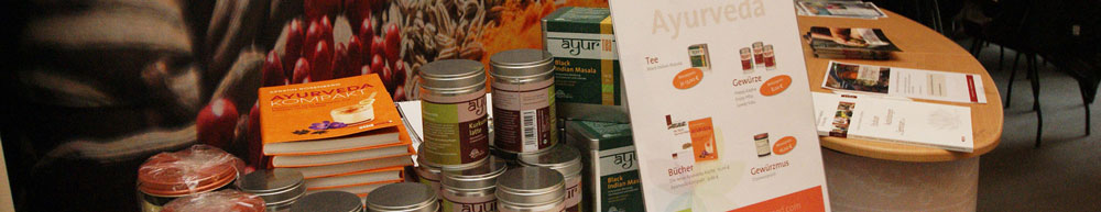 AyurMed Messestand